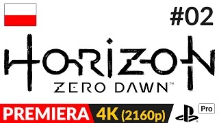 HORIZON ZERO DAWN PL 2 odc2 🌍 Bieguny  PS4 Pro 4K Ultra HD [upl. by Akirat217]