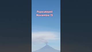 Popocatépetl volcano eruption nature shorts meditation [upl. by Kaule945]