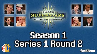 Poker Superstars Deluxe Funkitron 2  Season 1 Series 1 Round 2 [upl. by Karole]