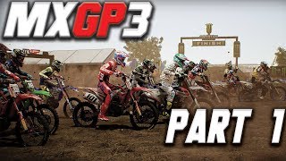 MXGP 3  The Official Motocross Walkthrough Part 1  COMPLETE 250 CHAMPIONSHIP [upl. by Nalat]