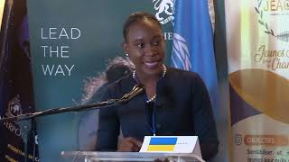 Discours de la Représentante de lUkraine Christelle JEANBAPTISTE HMUNJEACHA 2024 [upl. by Scutt930]