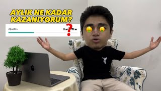 AYLIK NE KADAR KAZANIYORUM🤑 500000 ABONE ÖZEL SORUCEVAP [upl. by Lavelle882]