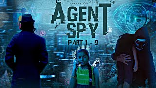 Agent Spy🕵️‍♂️PART 1 to 9  Short Series  Charanspy  Detective Story [upl. by Stockwell758]