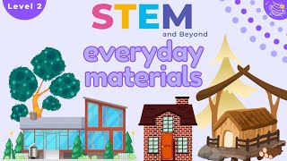 Everyday Materials  Science For Kids  STEM Home Learning [upl. by Enitselec787]