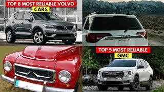 Top most Reliable Cars to Buy  Volvo vs GMC [upl. by Katzen]