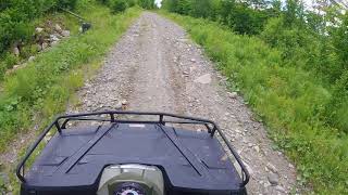 Kingfield and Carrabasset Valley Maine ATV Trip 7  7 [upl. by Milburt713]