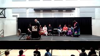 2024 Indigenous Peoples Day Opening Ceremonies  Dr Lila Fahlman School [upl. by Yenrab]