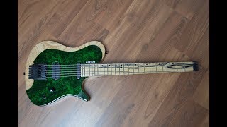 KIESEL GUITARS Zeus 6  showing off amp soundcheck [upl. by Hunger]