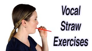 Vocal Straw Exercises SemiOccluded Vocal Tract Voice Therapy [upl. by Hughett978]