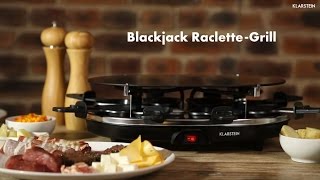 Blackjack – der elegante RacletteGrill von Klarstein [upl. by Wooster]