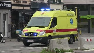 Ambulance  Brandweer Antwerpen [upl. by Reamy]