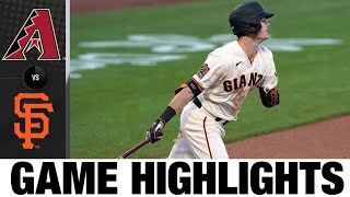 Kevin Gausman leads Giants to a 42 win  DbacksGiants Game Highlights 9720 [upl. by Ccasi569]