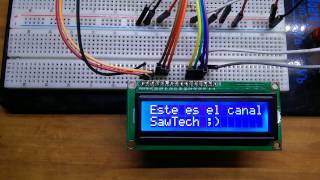 eng sub Display Cristal Líquido 1602A arduino [upl. by Nanerb857]