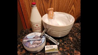 SOTD Heritage Hill Washington  Edwin Jagger DE89 Razor  Astra Blades  Old Spice Aftershave [upl. by Yllod]