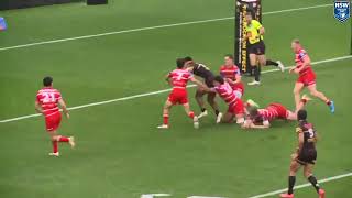 Francis Manuleleua  2024 Jersey Flegg Highlights [upl. by Tocs797]