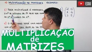 🔴MATRIZES MULTIPLICAÇÃO [upl. by Assetniuq721]