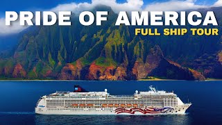 NCL Pride of America  Full Ship Walkthrough Tour amp Review 4K  Norwegian Cruise Lines [upl. by Codding]