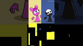 Incredibox Sprunki  APT ft Pinki Oren amp Black Happy vs Horror Version  Blue Bouncing Square [upl. by Etnad171]