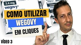 Como utilizar WEGOVY de 24 mg EM CLIQUES [upl. by Blancha364]