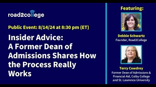 Insider Advice A Former Dean of Admissions Shares How the Process Really Works [upl. by Rip]