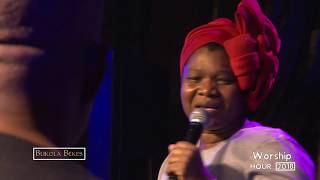 Bukola Bekes in Worship at Mighty Men and Women Worship Hour 2018 [upl. by Moffitt]