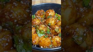 Spicy Korean Potato Balls 😋shorts ytshorts youtubeshorts [upl. by Radford]