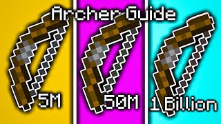 A complete archer progression guide Hypixel Skyblock [upl. by Mathi]