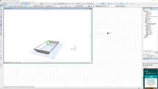 Archicad 19 mini Tut in 2 Achsen gebogene einschalige Decke mit Morph Werkzeug herstellen [upl. by Burrows]