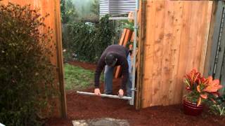 AdjustAGate® Gate Frame Installation and Introduction Video [upl. by Gemma774]