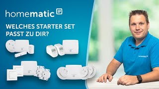 Homematic IP  Welches Starter Set passt zu dir [upl. by Sewellyn]