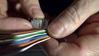 Elegir longitud cable internet ethernet rj45 crimpar  ponchar [upl. by Kallman275]