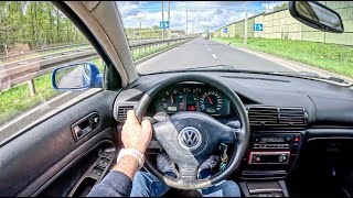 1999 Volkswagen Passat B5 19 TDI 110HP 0100 POV Test Drive 1703 Joe Black [upl. by Tanny833]