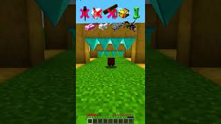 Minecraft Spikes Gap vs Lowest Mobs😱 もういいよ minecraft shorts [upl. by Yelrihs438]