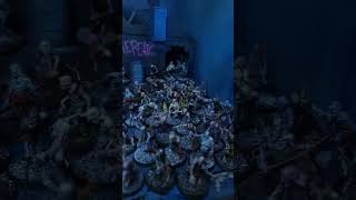 50 poxwalkers vs 9 Aeldari DICE BUCKET IS BACK Warhammer 40k batrep [upl. by Nesila778]