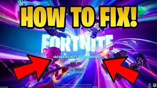 Why Are Fortnite Servers Down How To Fix Failed To Download Supervised Settings [upl. by Irita483]