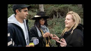 Elisabeth Moss and Max Minghella Want to Entertain You With ‘Shell’ a “True Popcorn Movie” [upl. by Anehta802]