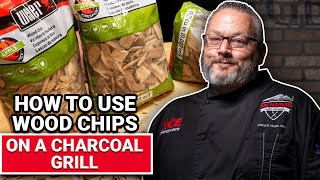 How To Use Wood Chips On A Weber Charcoal Grill  Ace Hardware [upl. by Akahc]