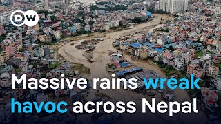 Over a hundred people killed by flooding and landslides in Nepal  DW News [upl. by Iaht602]