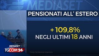 Sempre più pensionati italiani vanno allestero [upl. by Aduh]