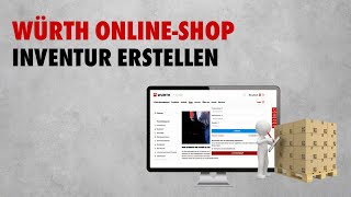 OnlineShop der Würth Industrie Service Inventur erstellen [upl. by Derina]