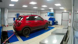 FIAT 500X  SRT Hellcat  Biesse Racing Prove al Banco a Rulli [upl. by Otsugua830]