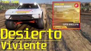 Desierto Viviente Seasonal Speed Zone 90 Toyota B700  Tune Code  Forza Horizon 5 Series 39 Winter [upl. by Bonnes]