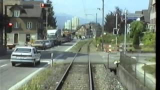 Seetalbahn Mai 1998 Waldibrücke  Emmenbrücke [upl. by Vasos]