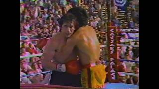 Ray Mancini vs Duk Koo Kim  Full Fight  fixed audio [upl. by Atlante]