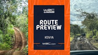 Route Preview  WRC Safari Rally Kenya 2024 [upl. by Dun]