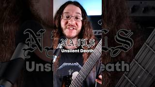 Nails  Unsilent Death guitar guitartutorial [upl. by Moreta]