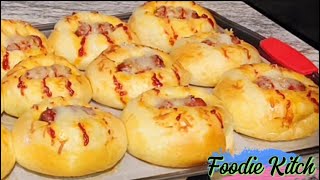 🔴 Bake Sausage Bread with Foodie Kitch 🔴 [upl. by Arodasi]