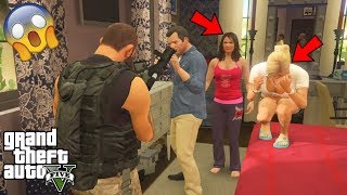 GTA 5  What Happens if Soldiers KILL MICHAELS FAMILY [upl. by Annoit]