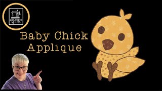 Baby Chick Applique Tutorial with Lisa Capen Quilts  Cute Baby Quilt Idea [upl. by Sinnelg114]