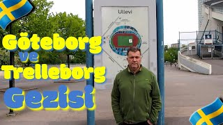 İsveç Trelleborg Şehri Turu ve Göteborg Ullevi Stadı Gezisi [upl. by Loria]